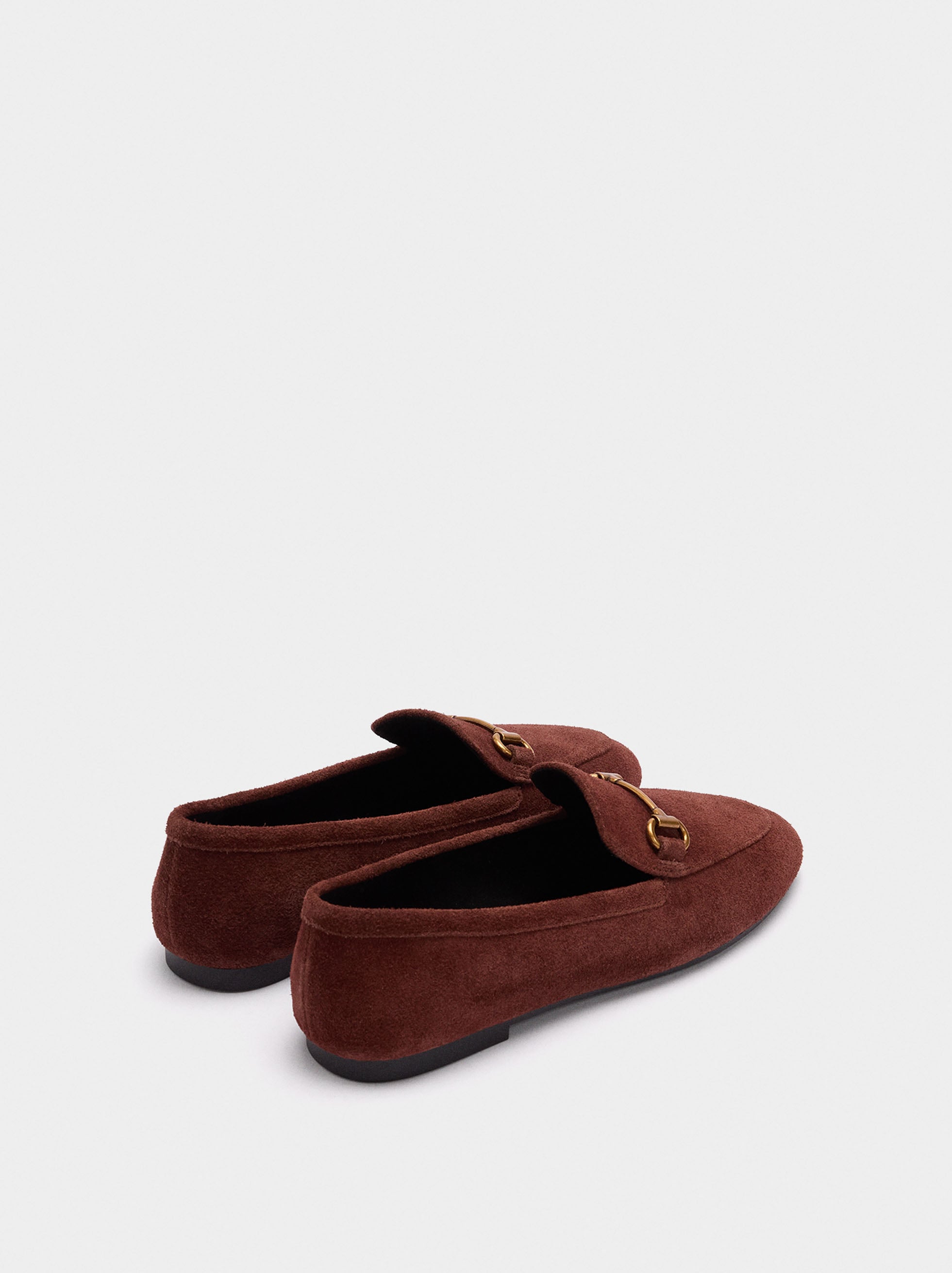 Mocasines De Piel Con Hebilla
