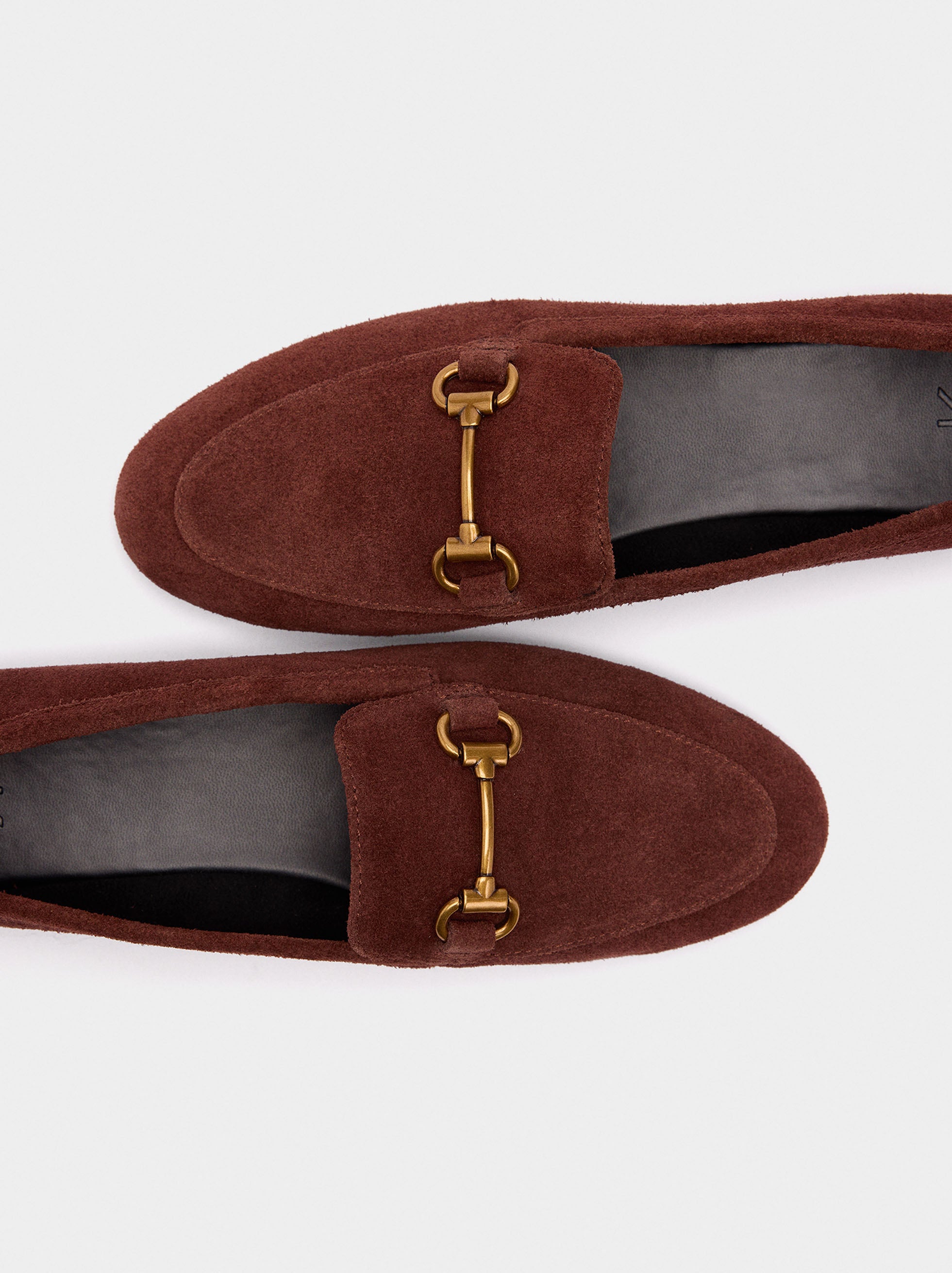 Mocasines De Piel Con Hebilla
