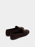 Mocasines De Piel Con Hebilla