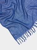 Pashmina De Lana Con Flecos