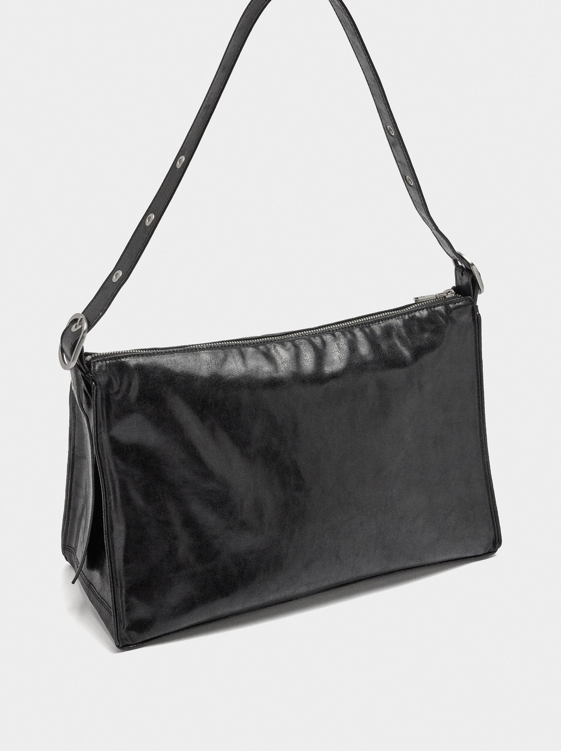 Bolso De Mano De Efecto Envejecido