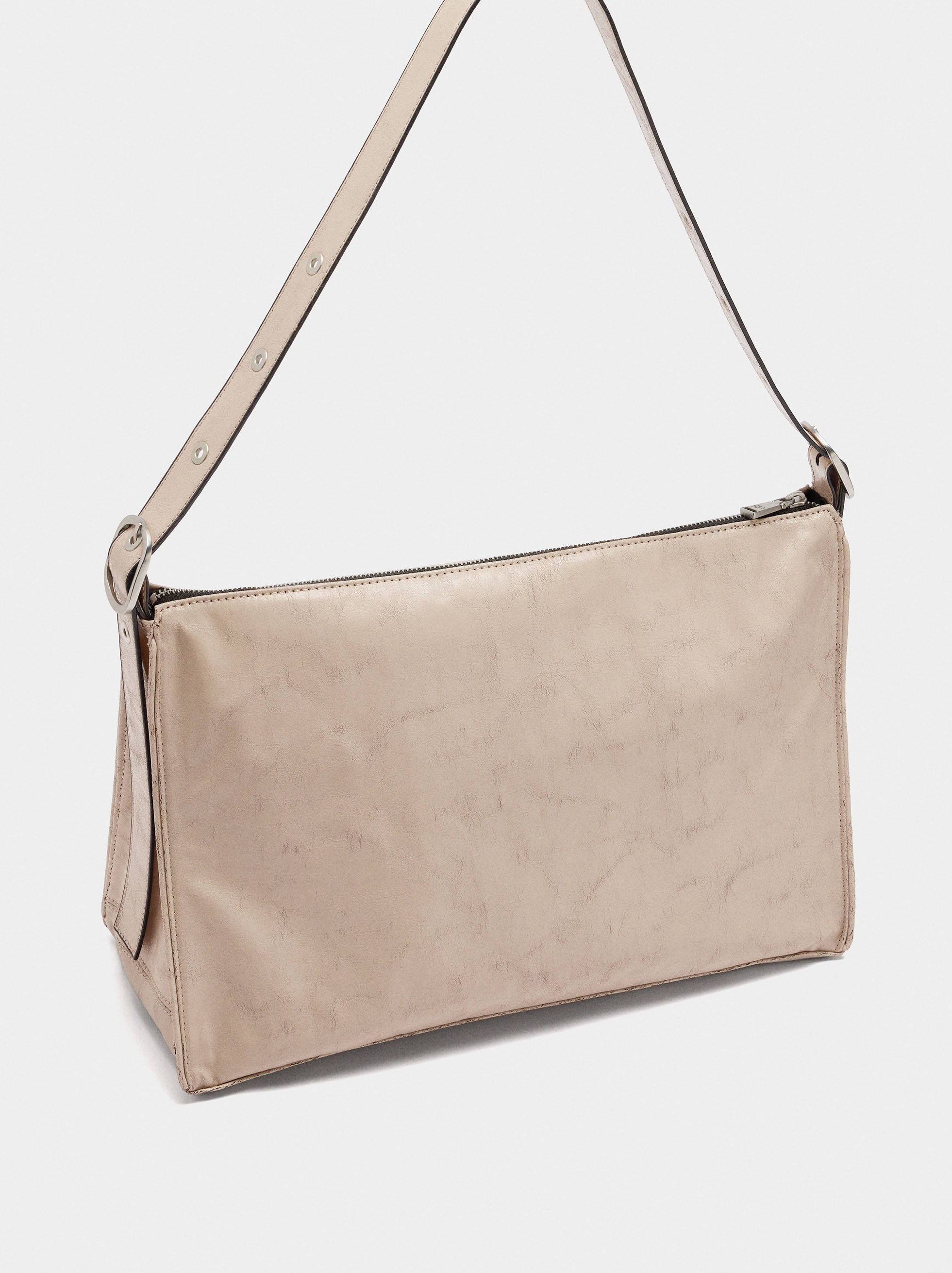Bolso De Mano De Efecto Envejecido