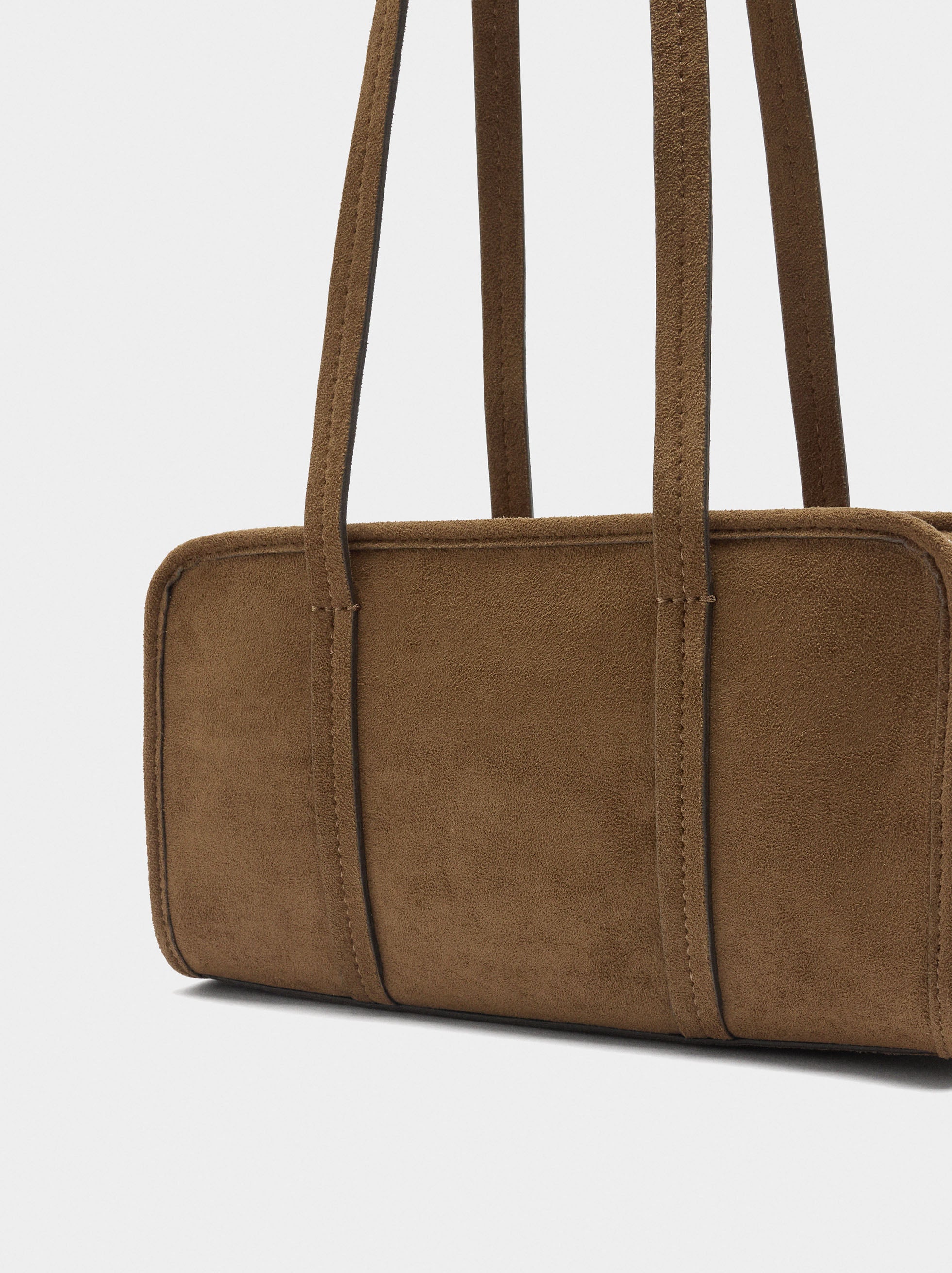 Bolso Bowling Efecto Piel