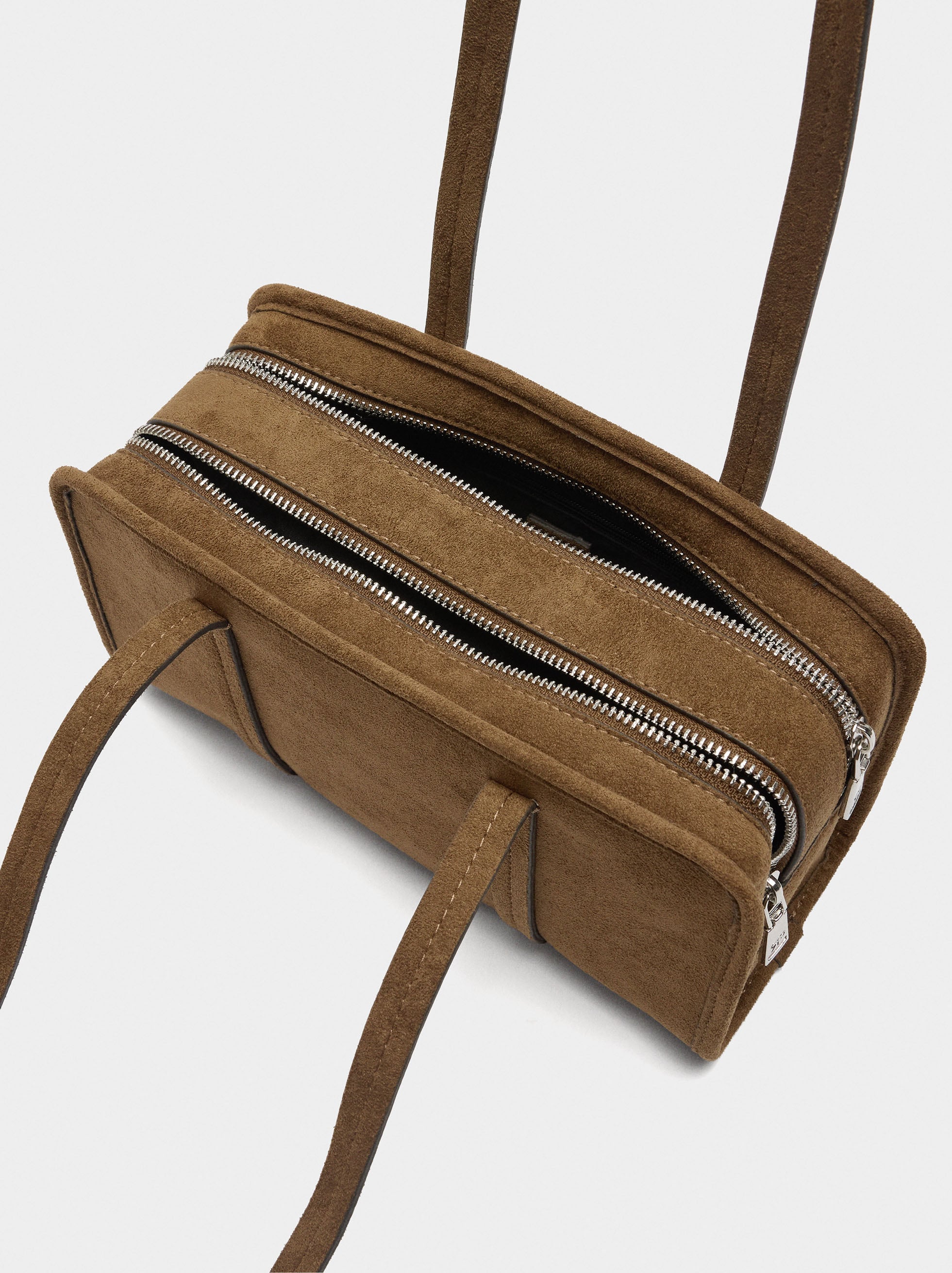 Bolso Bowling Efecto Piel