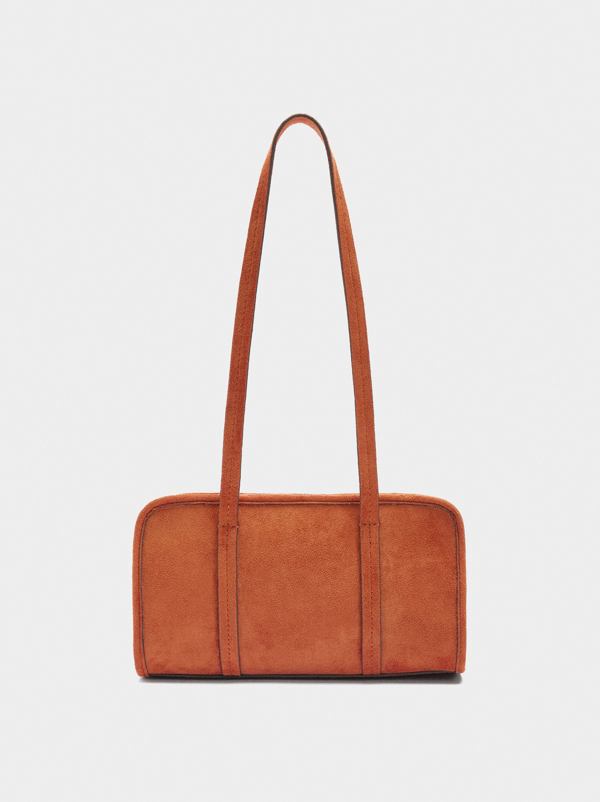 Bolso Bowling Efecto Piel