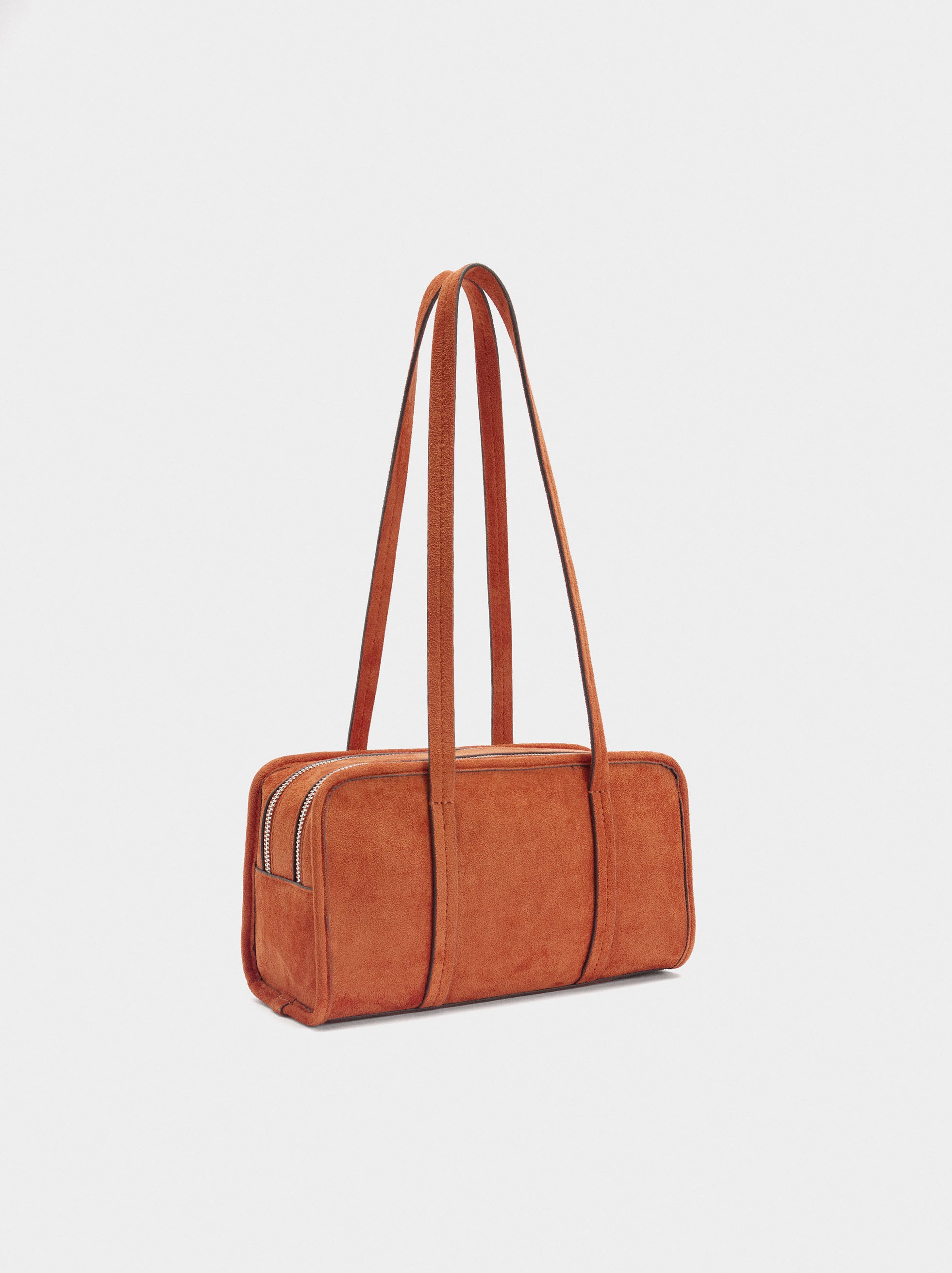 Bolso Bowling Efecto Piel