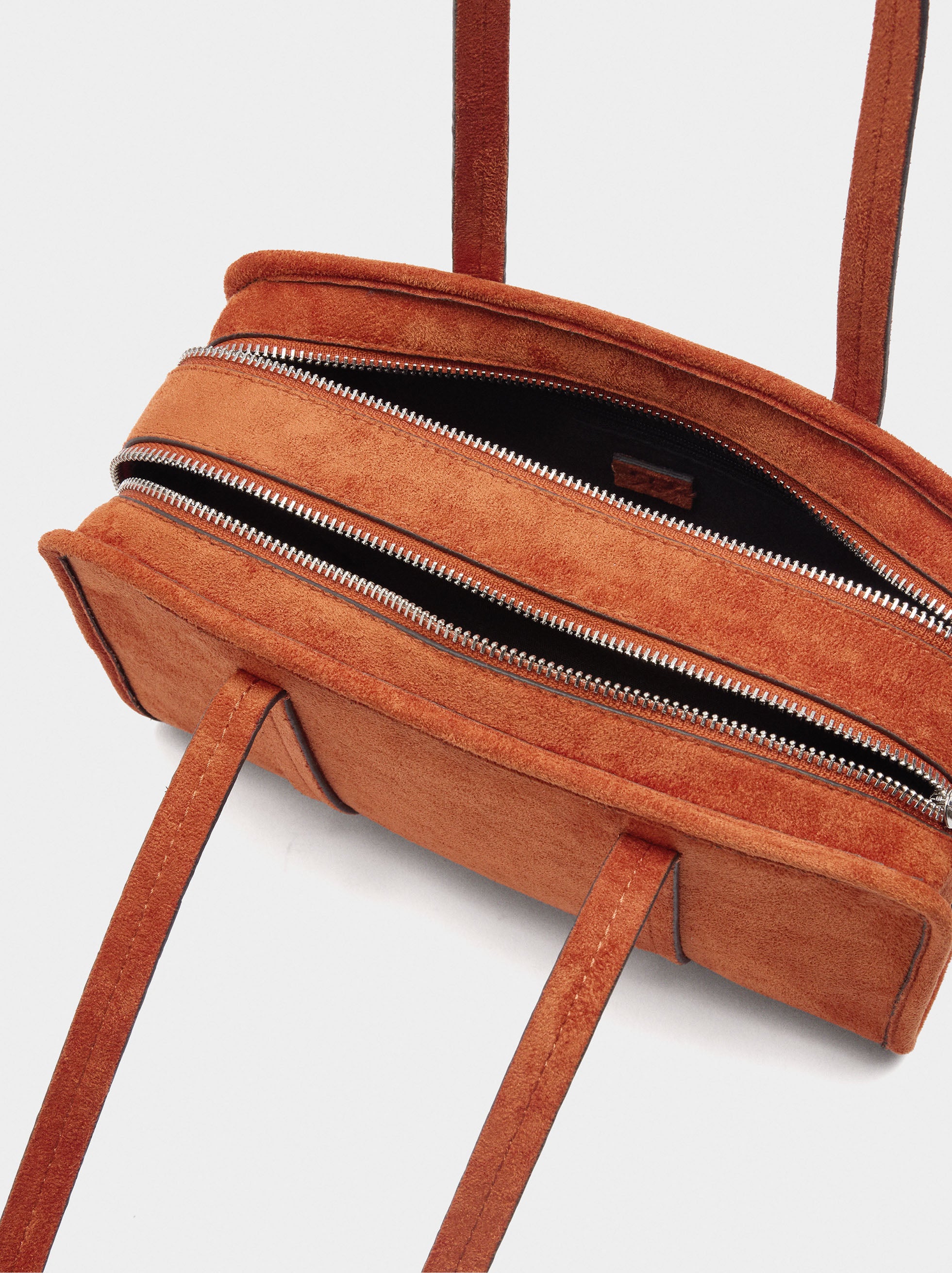 Bolso Bowling Efecto Piel
