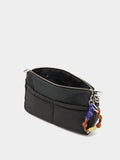 Bolso Bandolera De Nylon Con Colgante