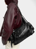 Bolso De Hombro De Efecto Envejecido