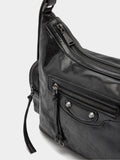 Bolso De Hombro De Efecto Envejecido