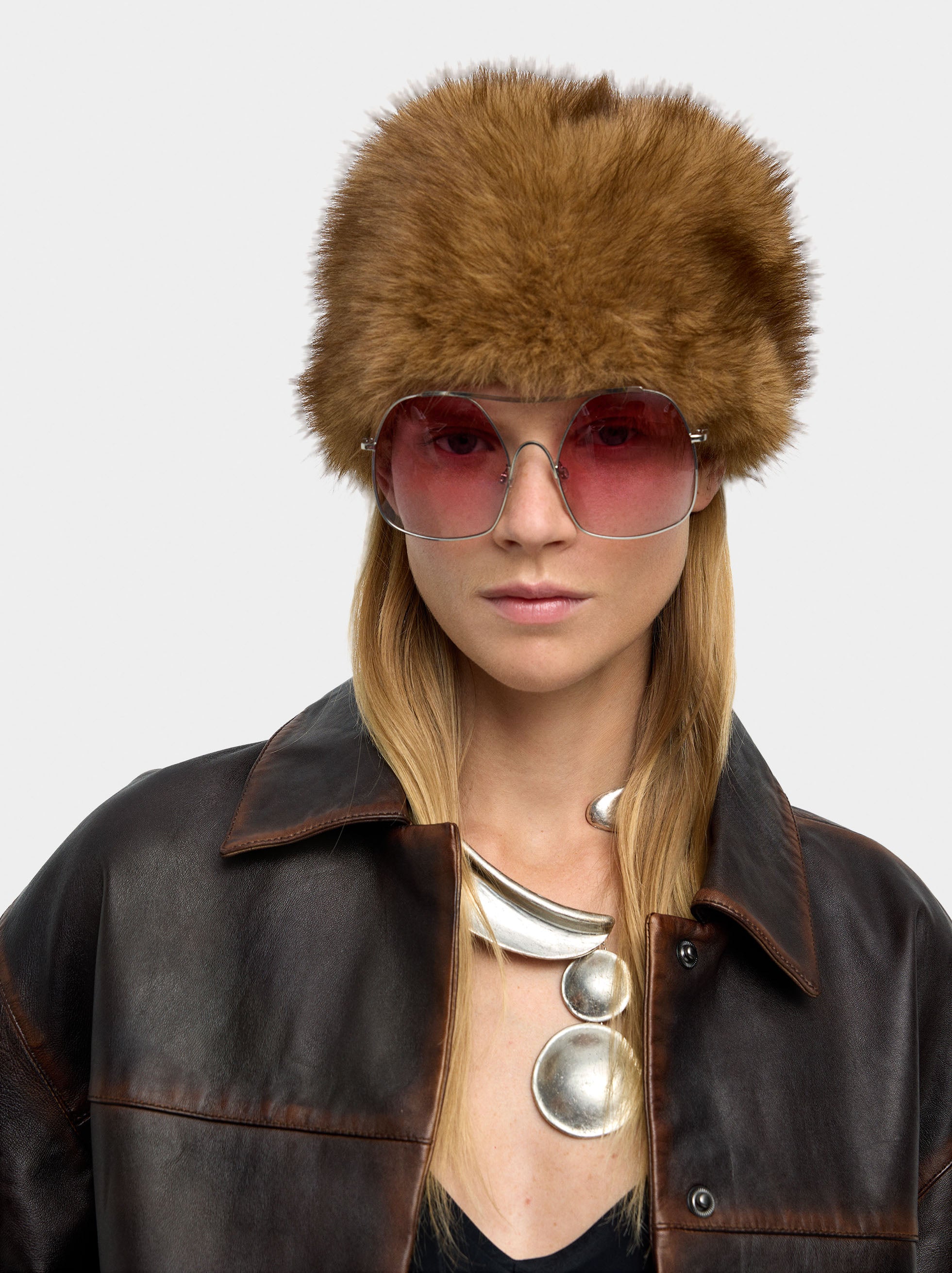 Sombrero Bucket Efecto Pelo