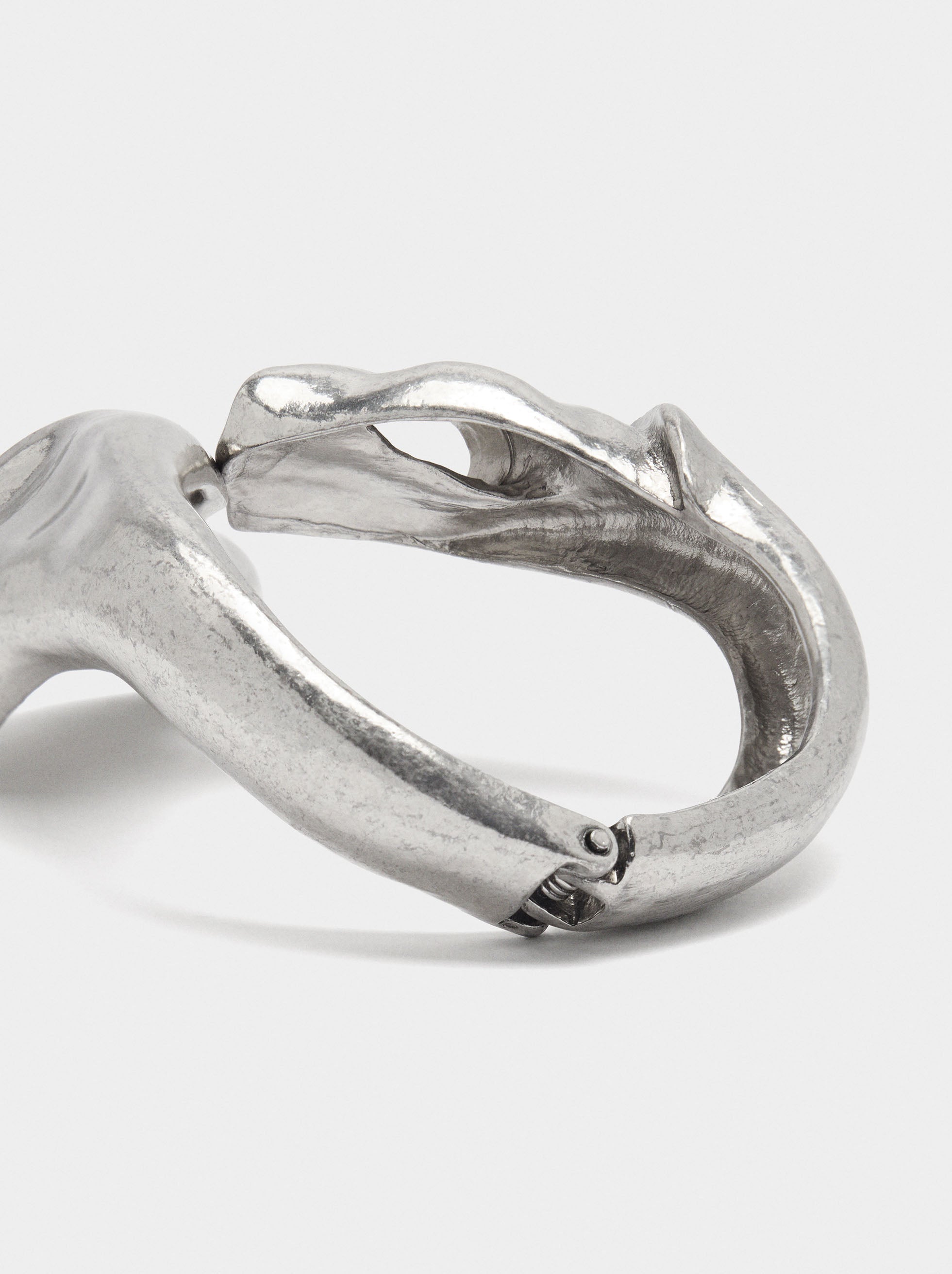 Pulsera Abierta De Flores