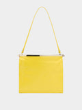 Bolso De Hombro De Piel