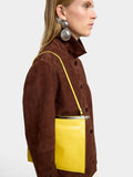 Bolso De Hombro De Piel