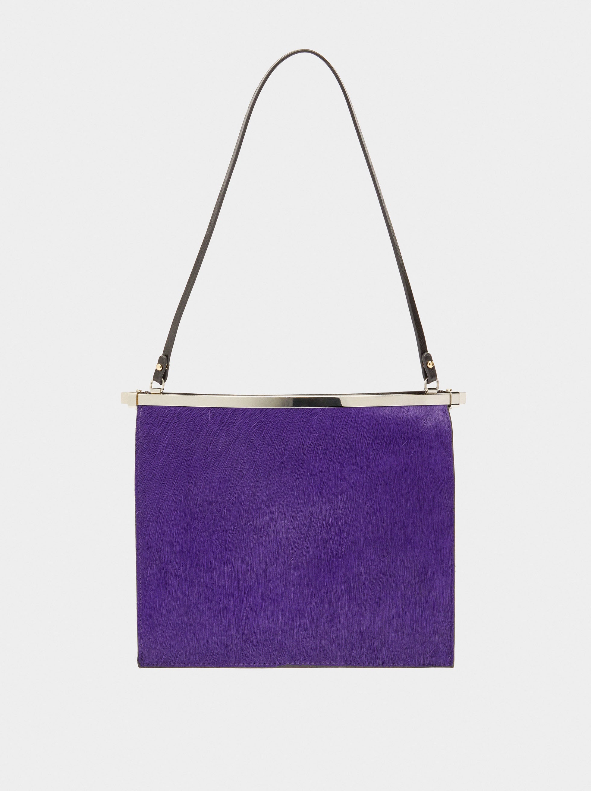 Bolso De Hombro De Piel