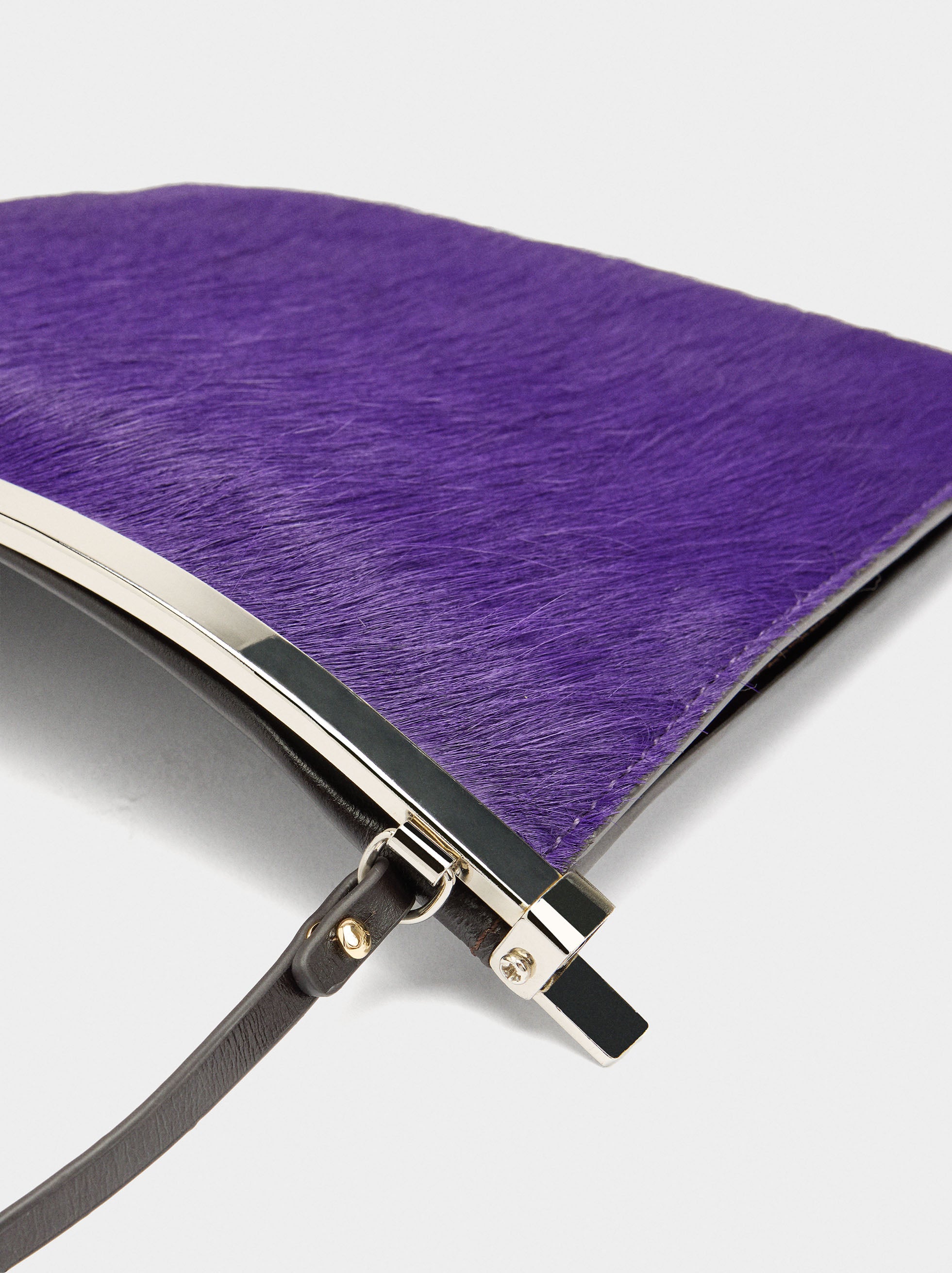 Bolso De Hombro De Piel