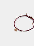 Pulsera Ajustable Con Charm Trébol
