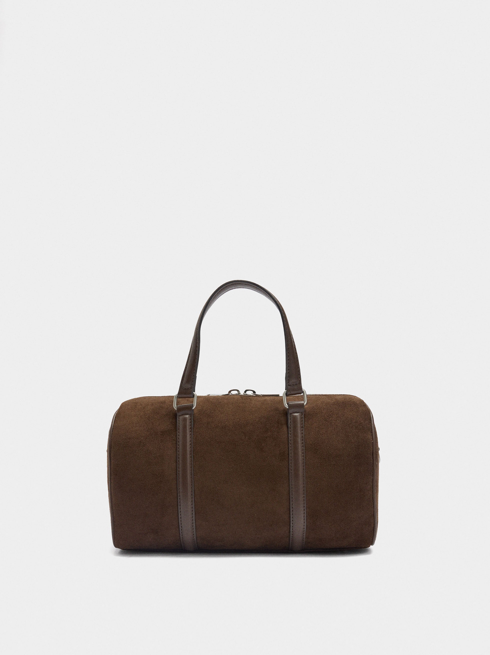 Bolso Bowling Efecto Ante