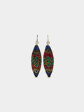 Pendientes Largos Étnicos Multicolor