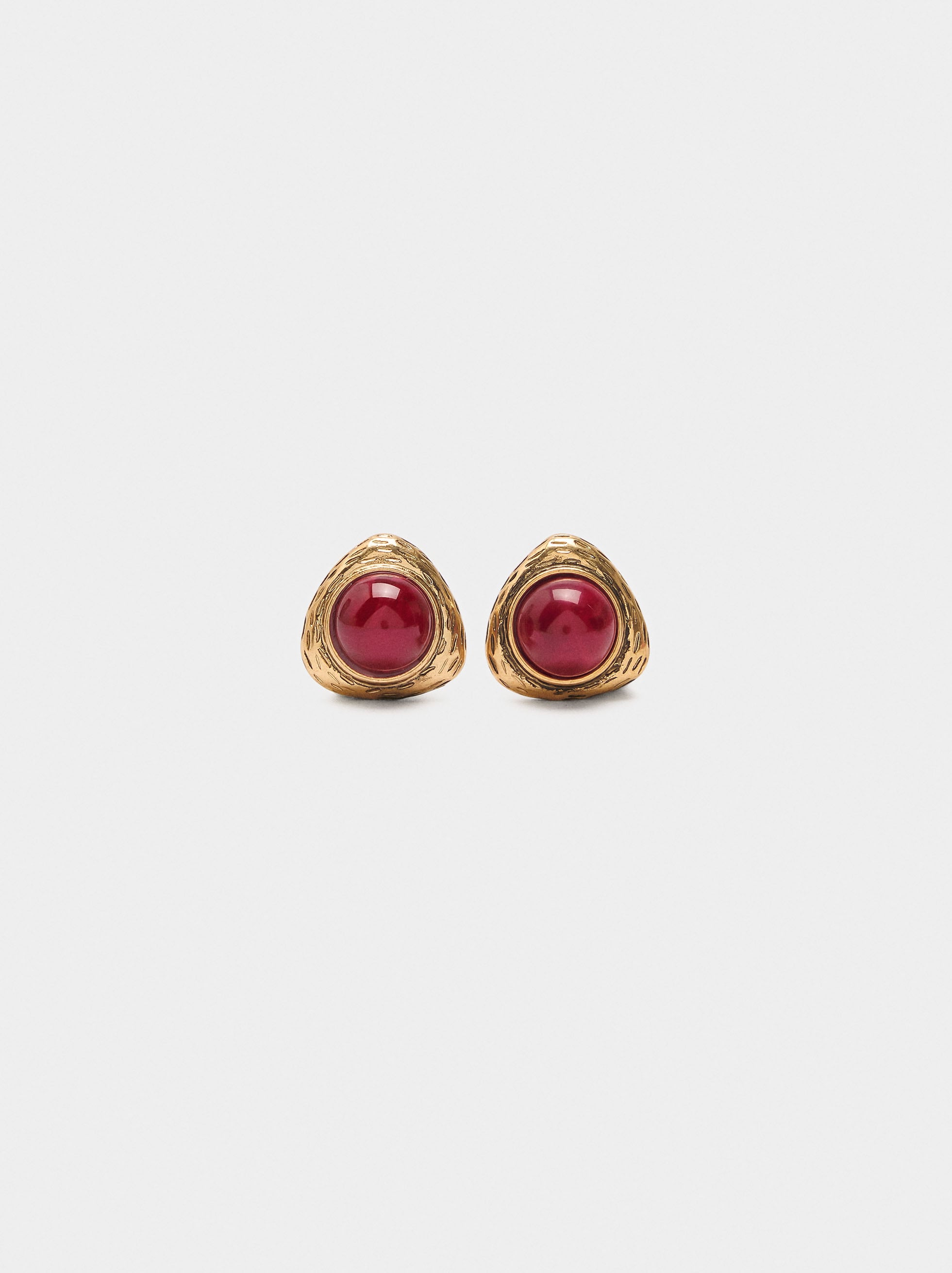 Pendientes De Triángulos Esfera