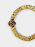 Pulsera Elástica Cuadrada Con Colgante