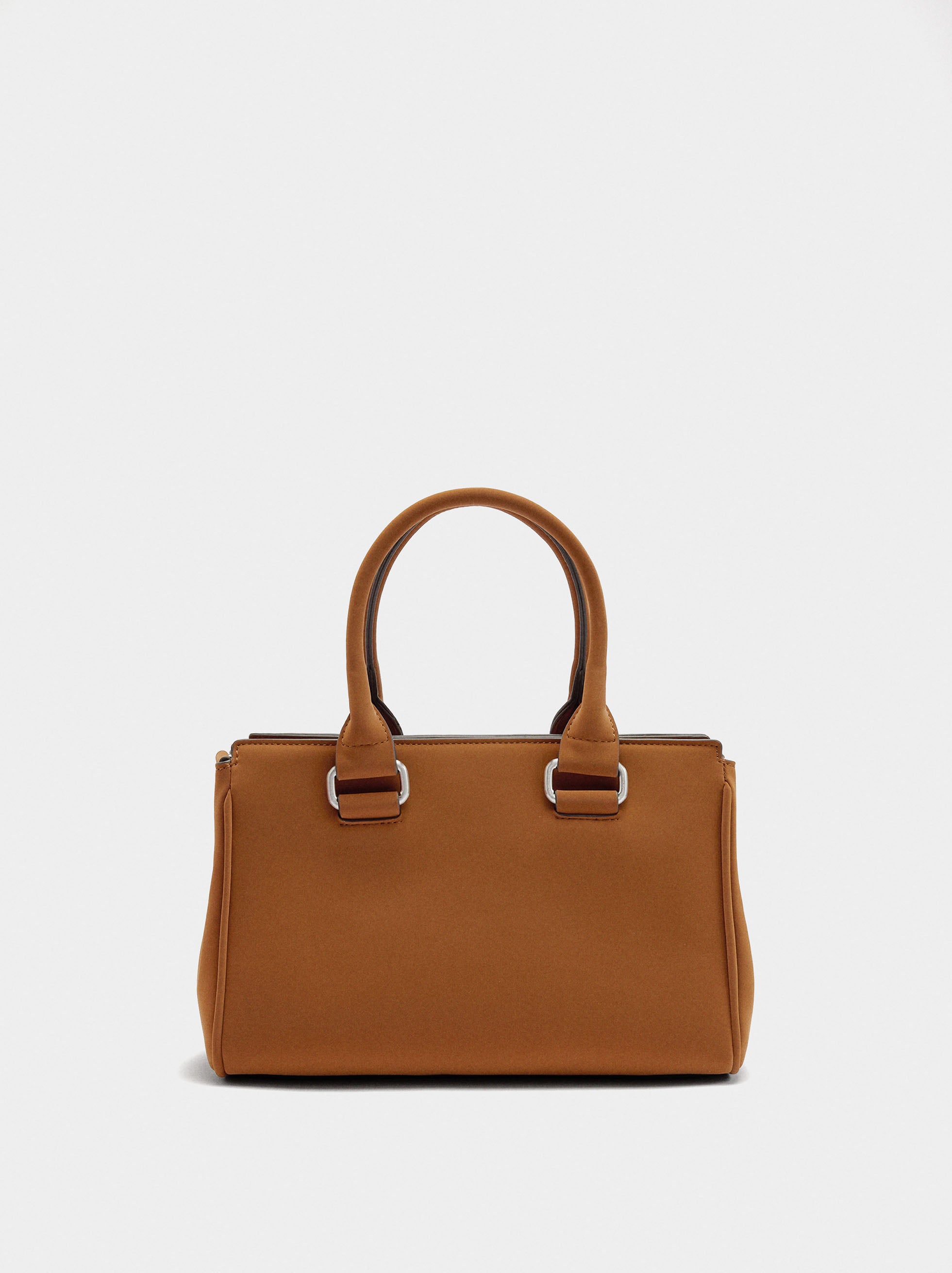 Bolso Tote De Textura Suave