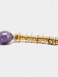Collar Corto Con Colgante De Piedra