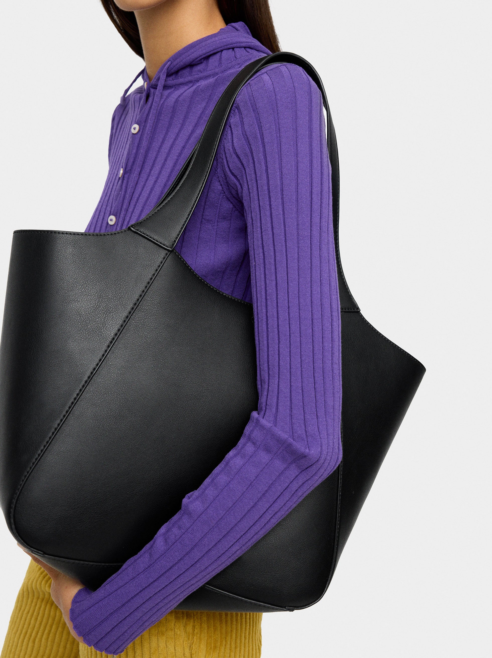 Bolso Shopper Con Bolsa Extraíble