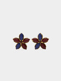 Pendientes Flor Con Resina