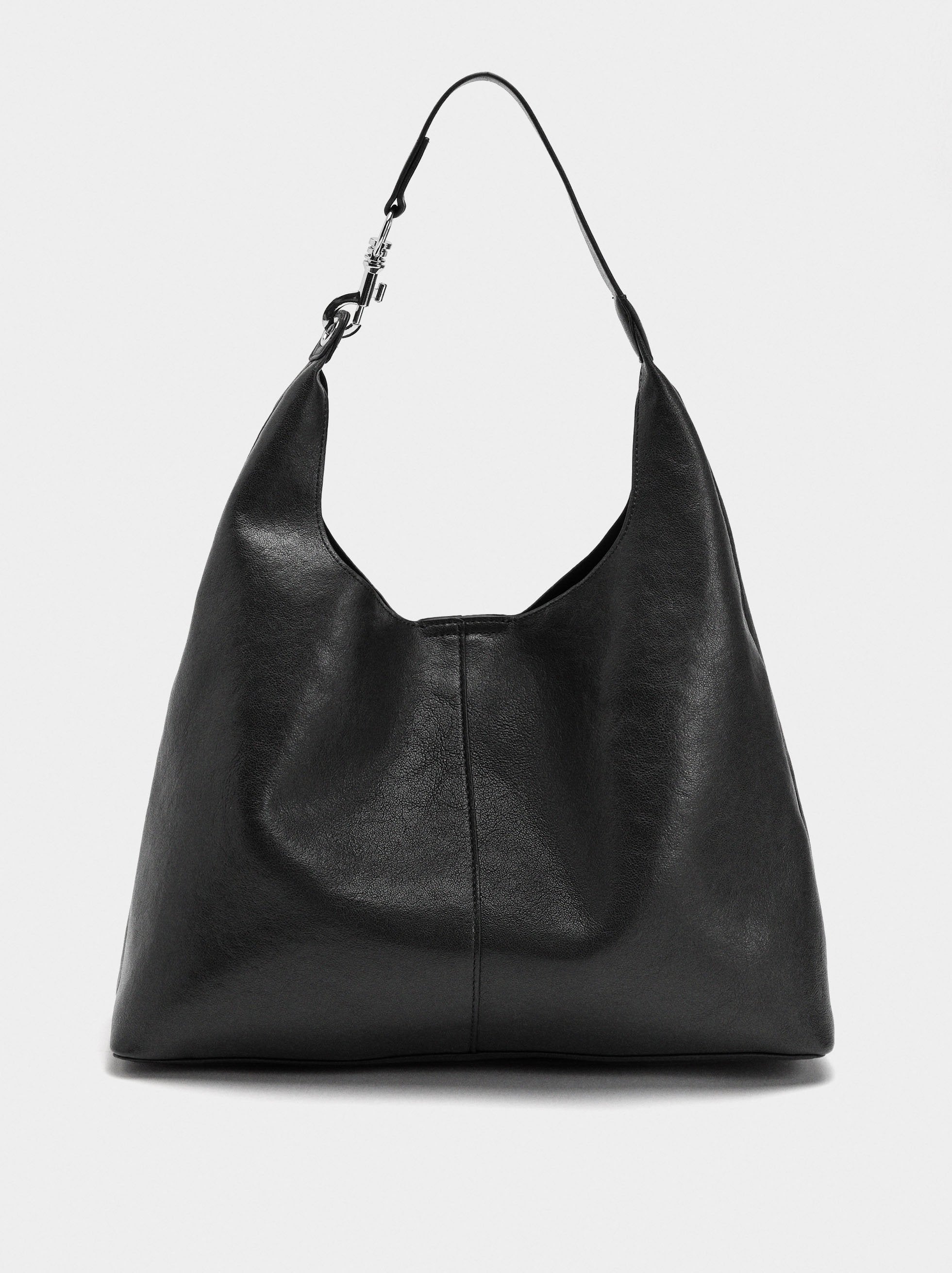 Bolso De Hombro Con Mosquetón