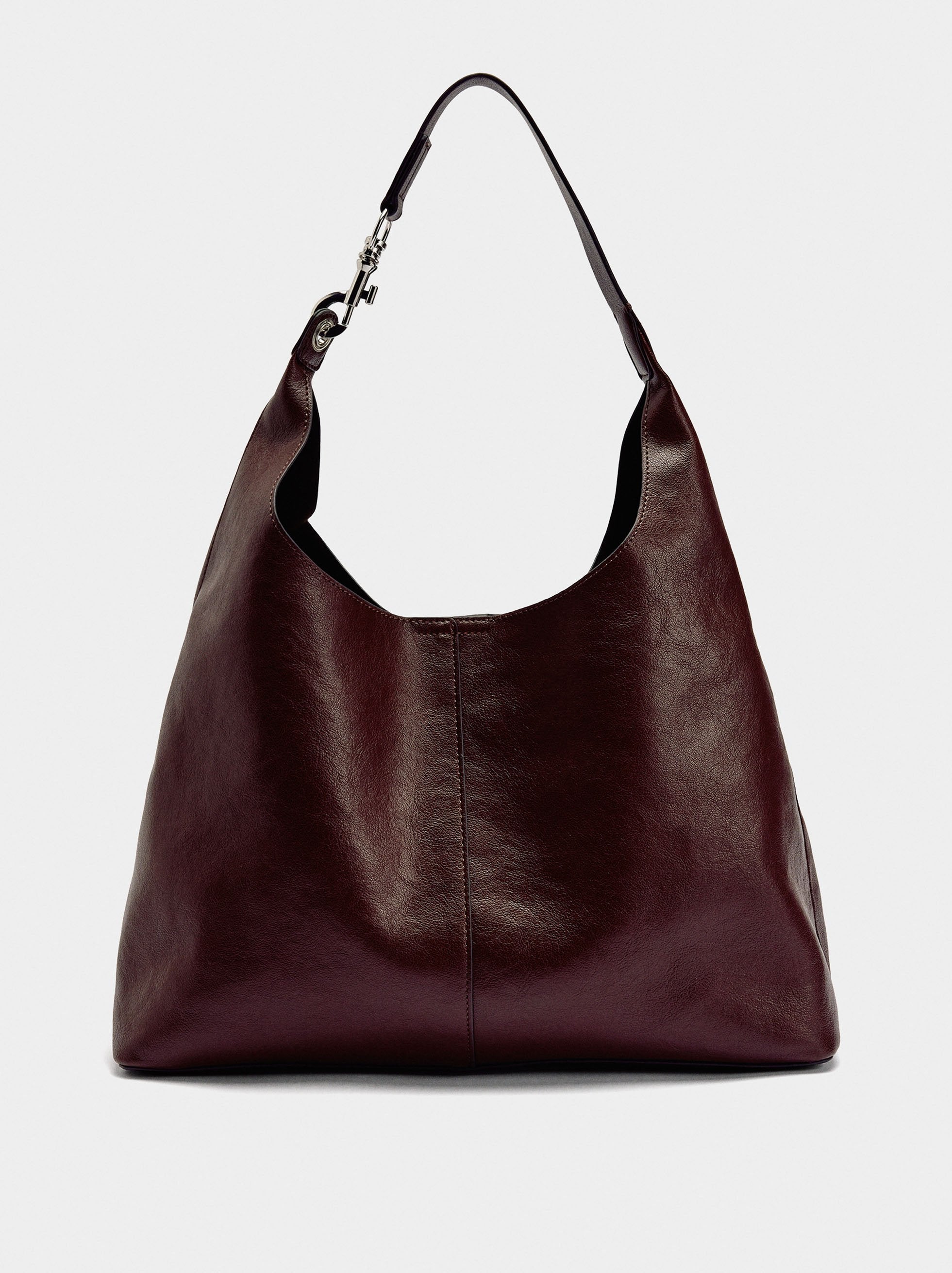 Bolso De Hombro Con Mosquetón