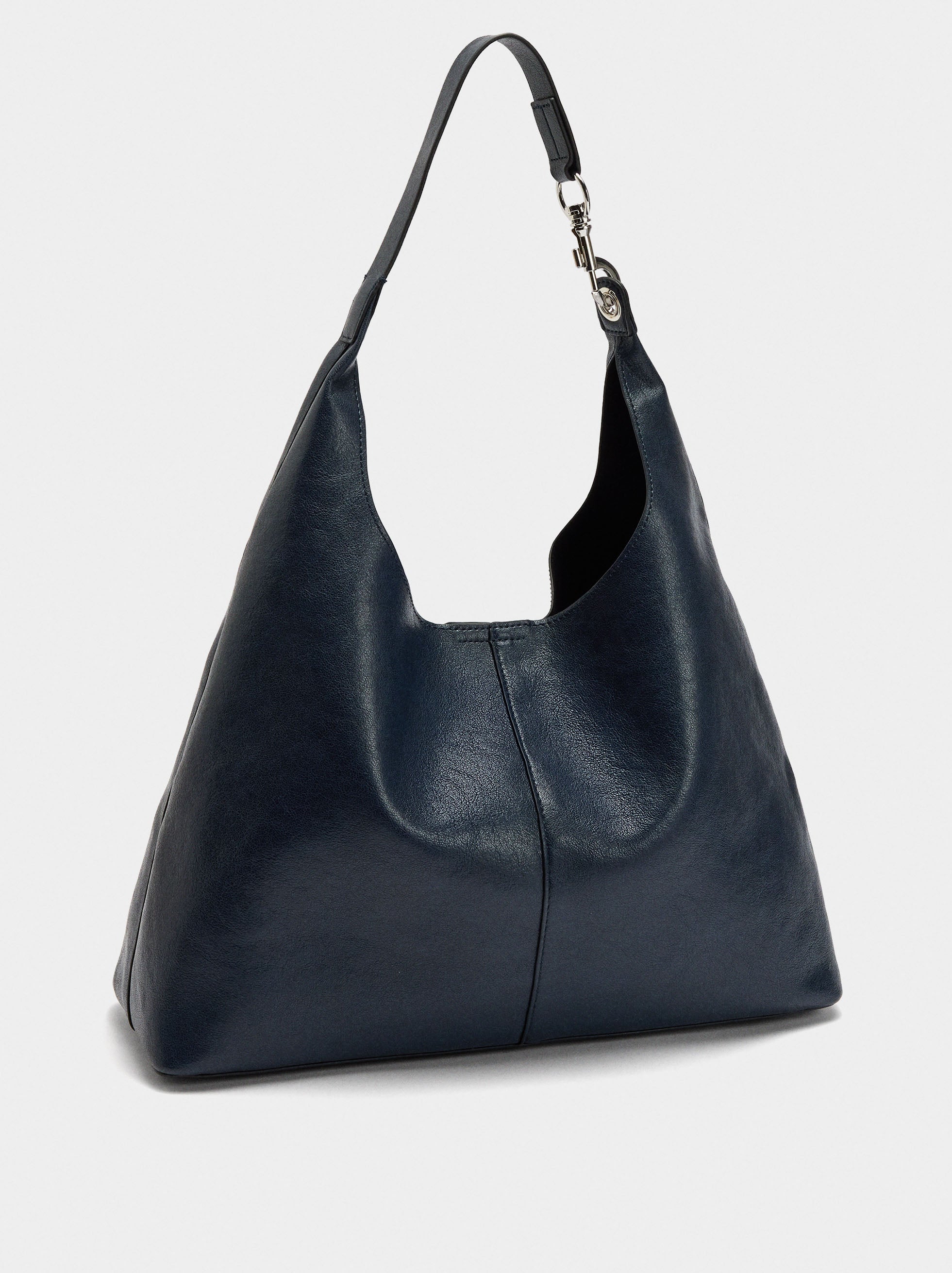 Bolso De Hombro Con Mosquetón