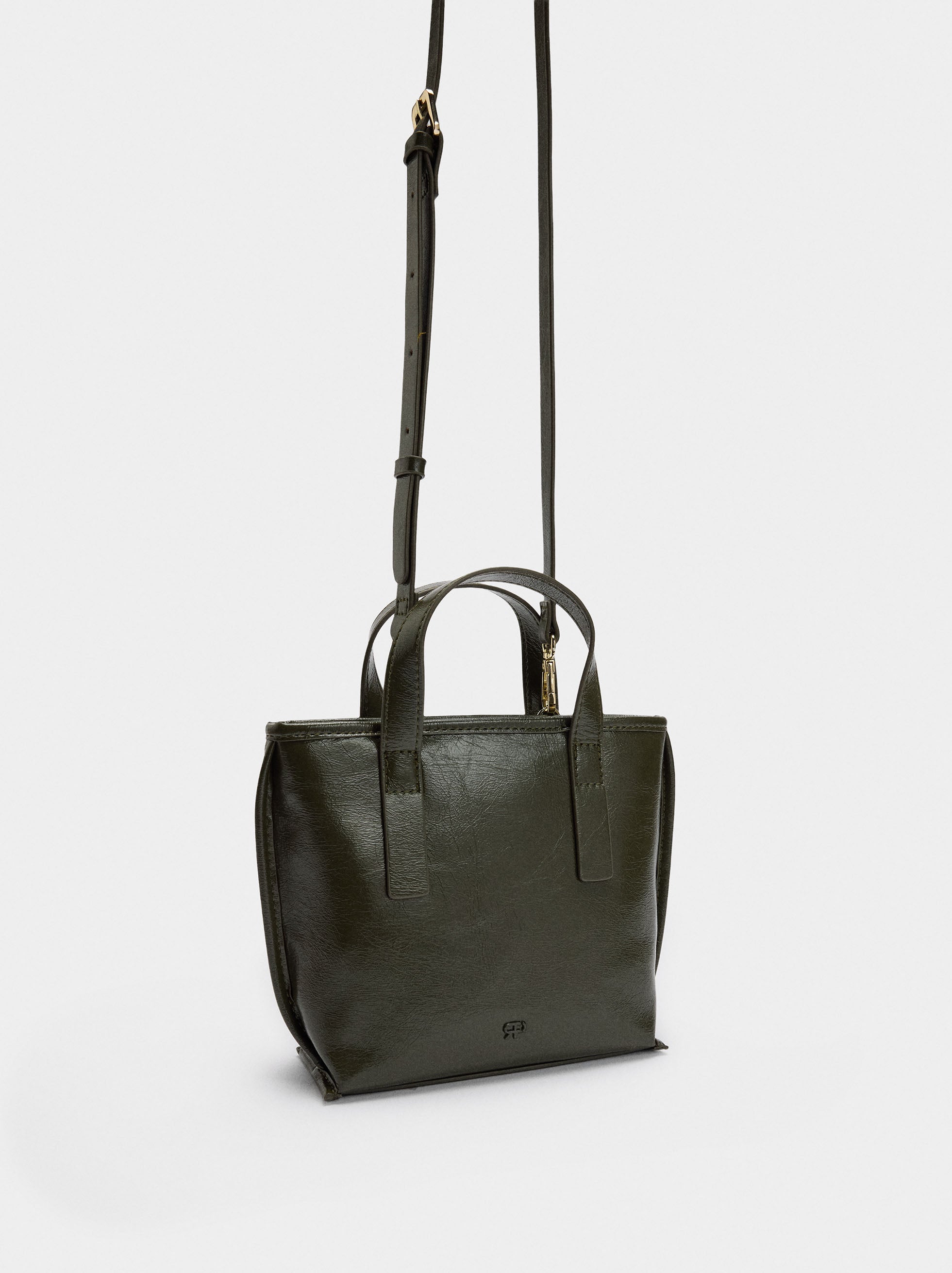 Bolso Tote Con Bandolera