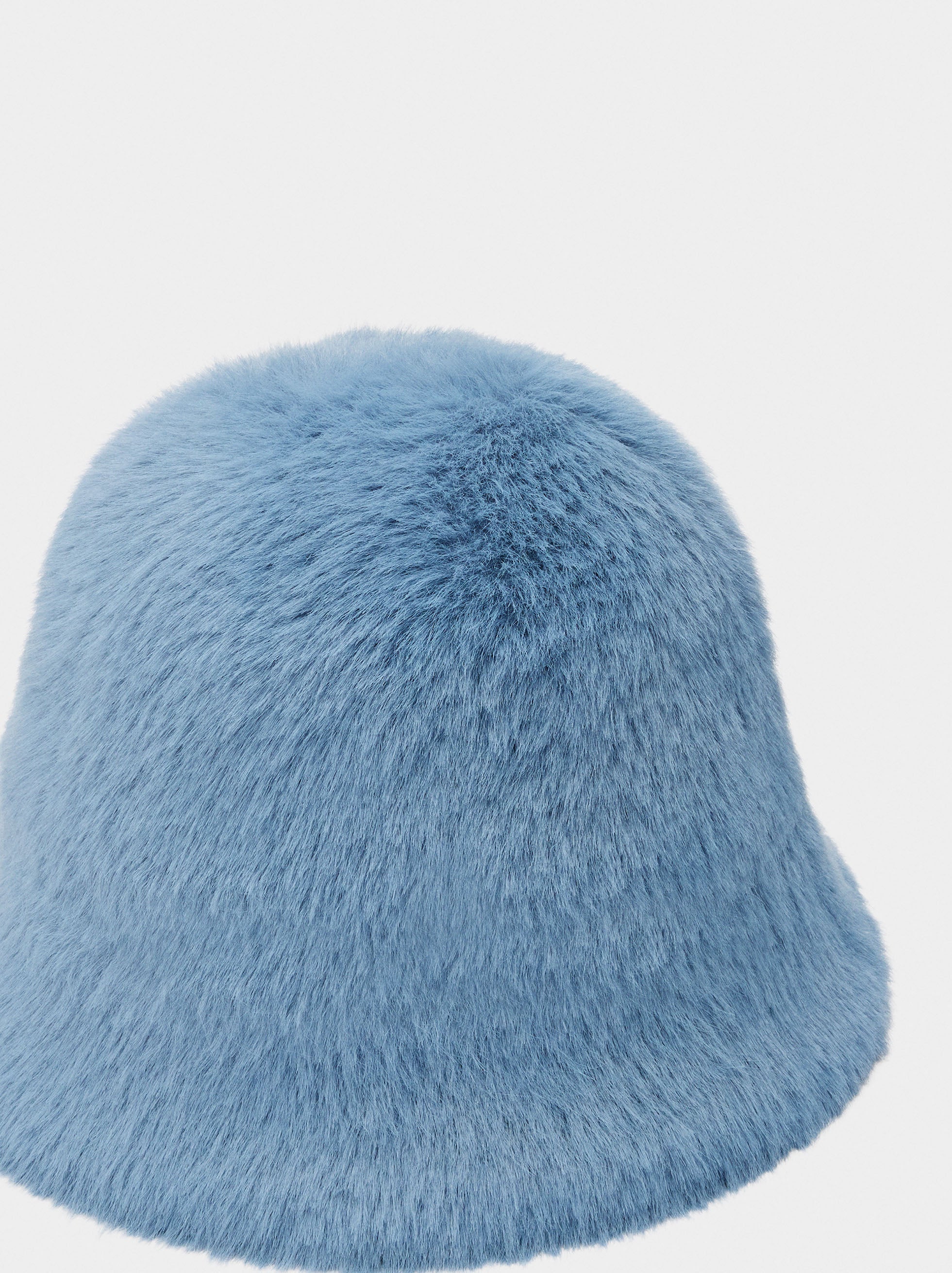 Sombrero Bucket Efecto Pelo