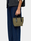 Bolso Tote Con Tachuelas Bolsa Interior