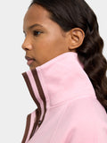 Sudadera Cuello Polo De Rayas