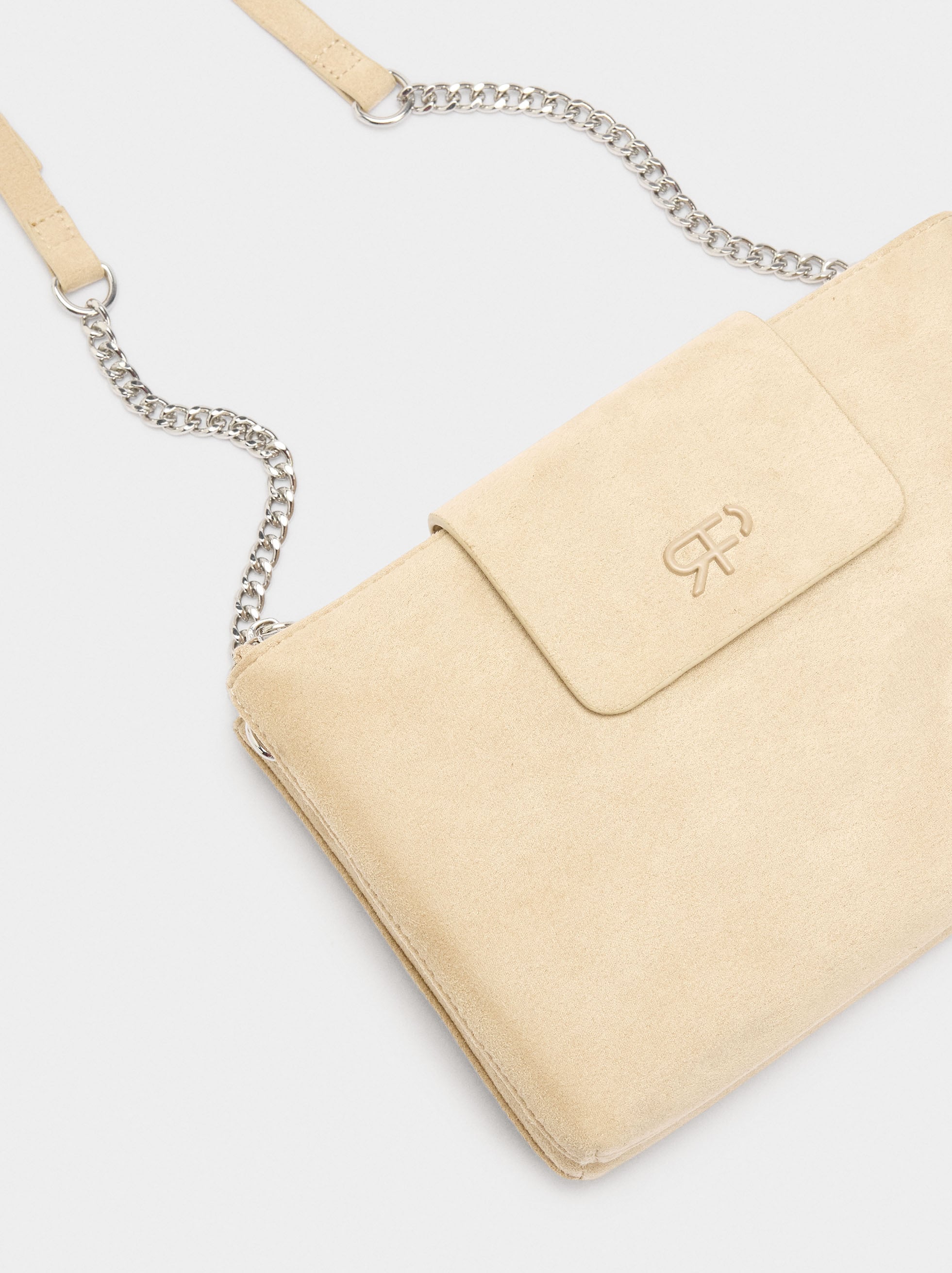 Bolso Bandolera Doble Efecto Piel