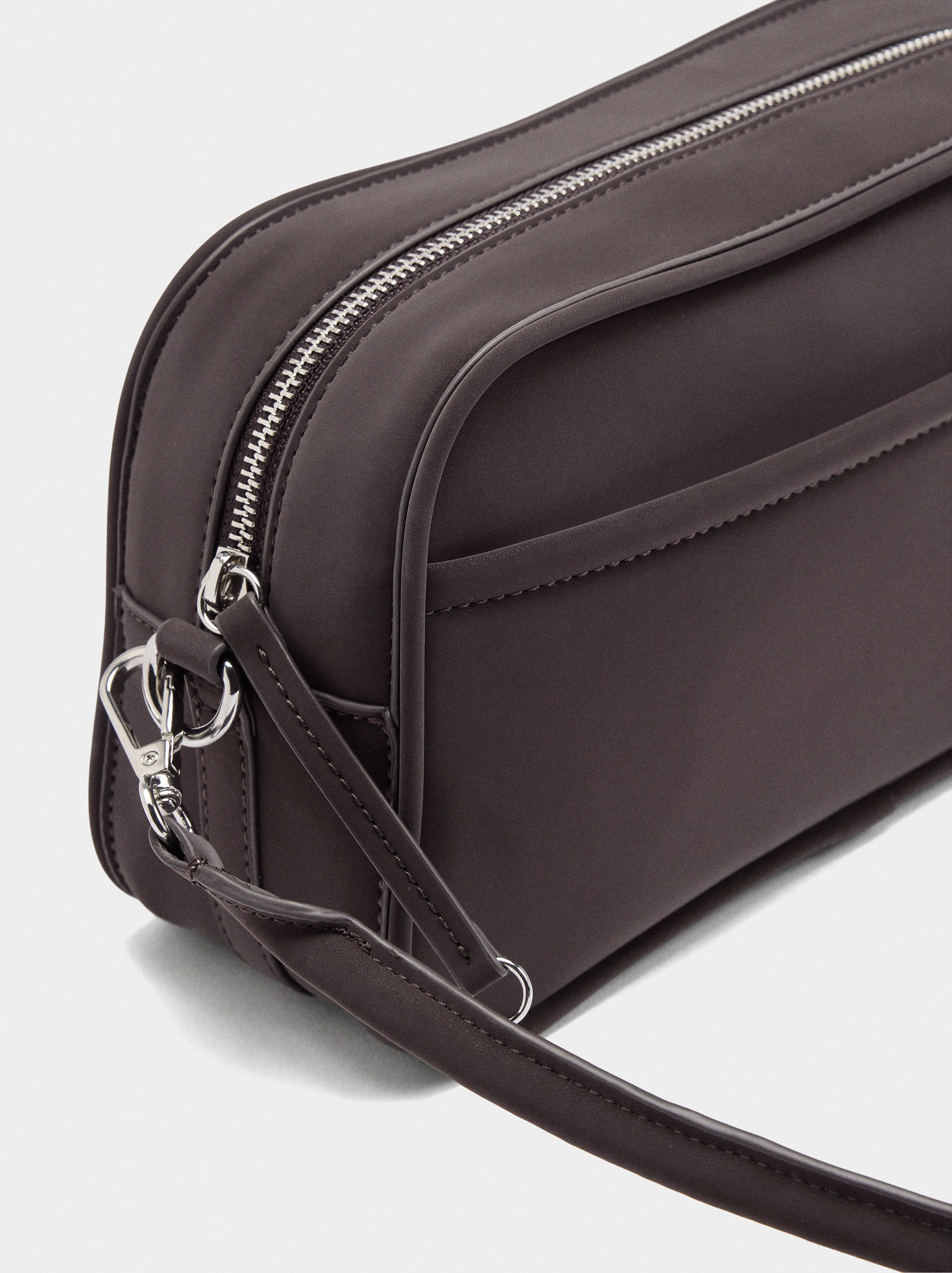 Bolso De Hombro De Textura Suave M