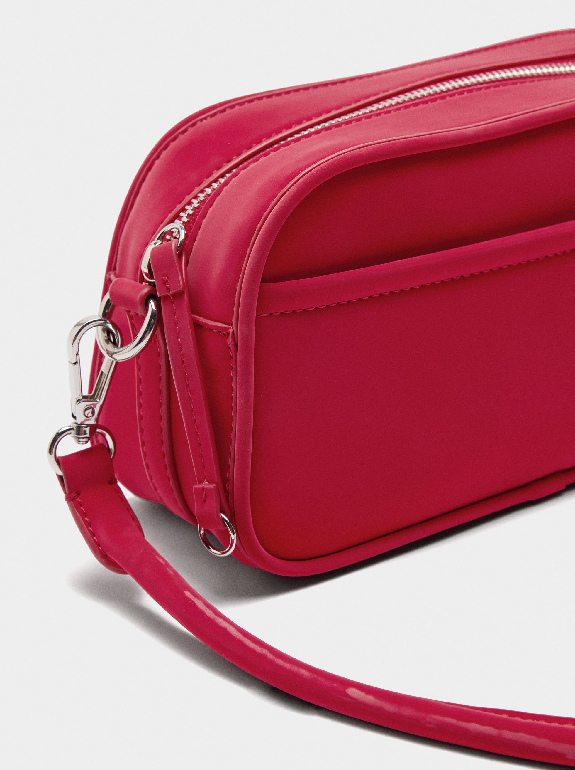 Bolso De Hombro De Textura Suave S