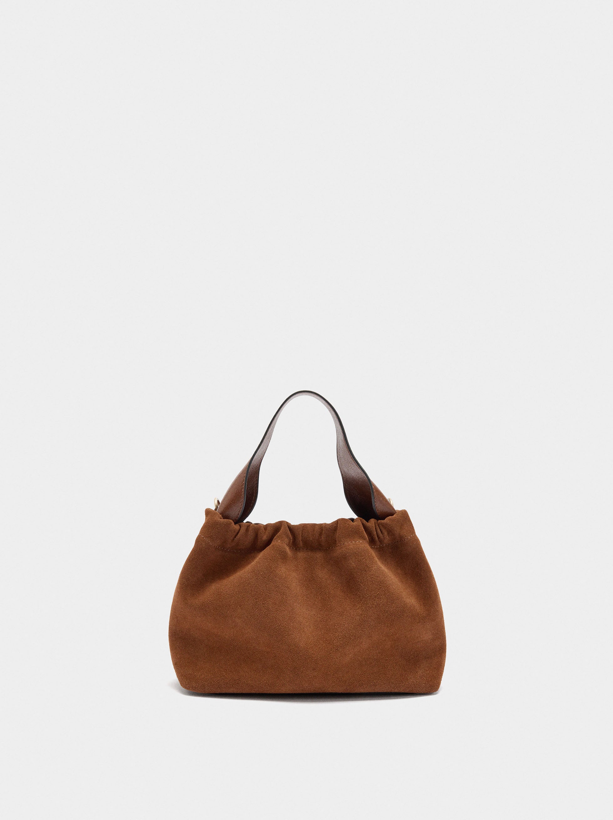 Bolso Bandolera Detalles De Piel