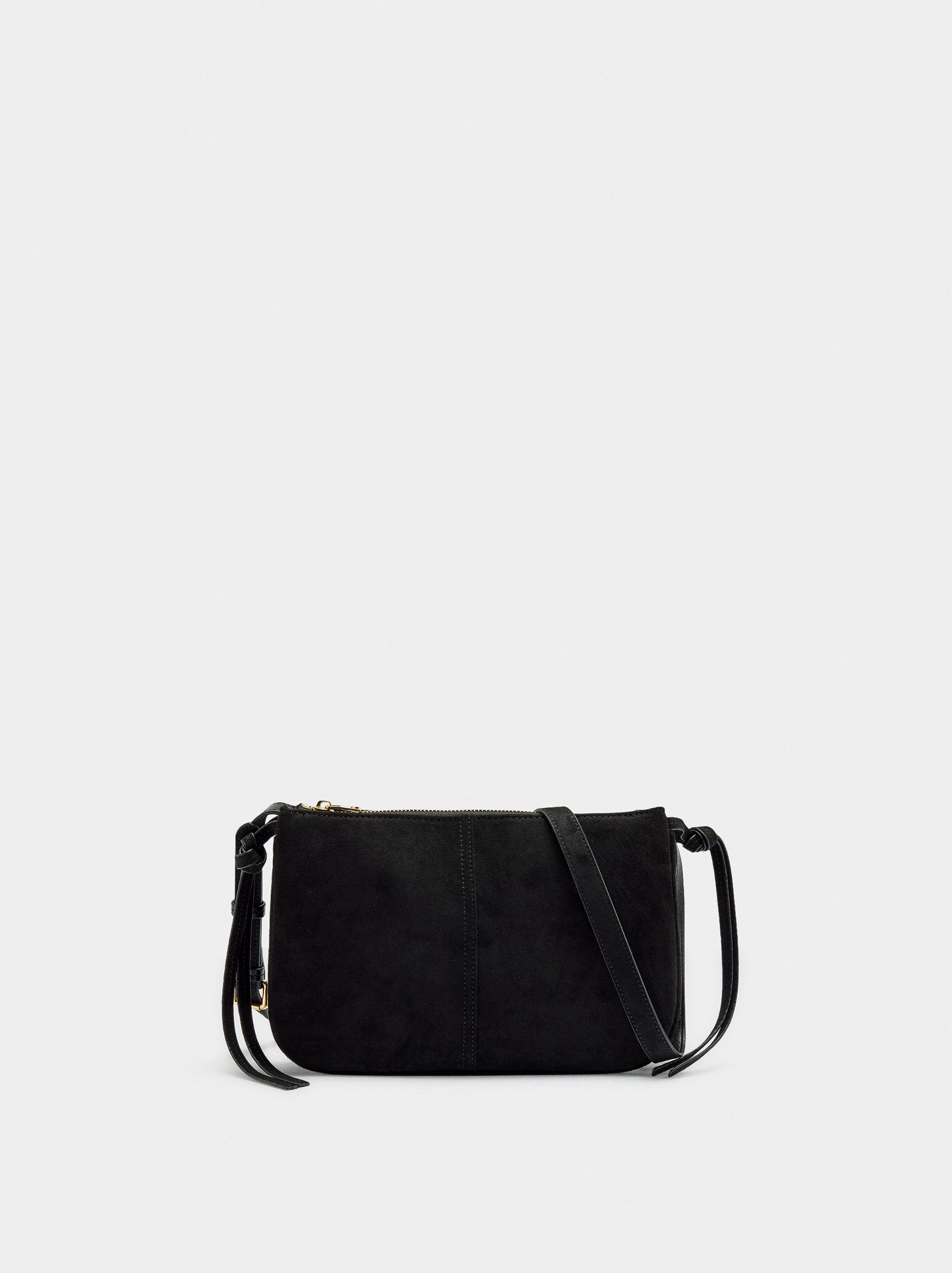 Bolso Bandolera Efecto Ante