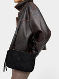 Bolso Bandolera Efecto Ante