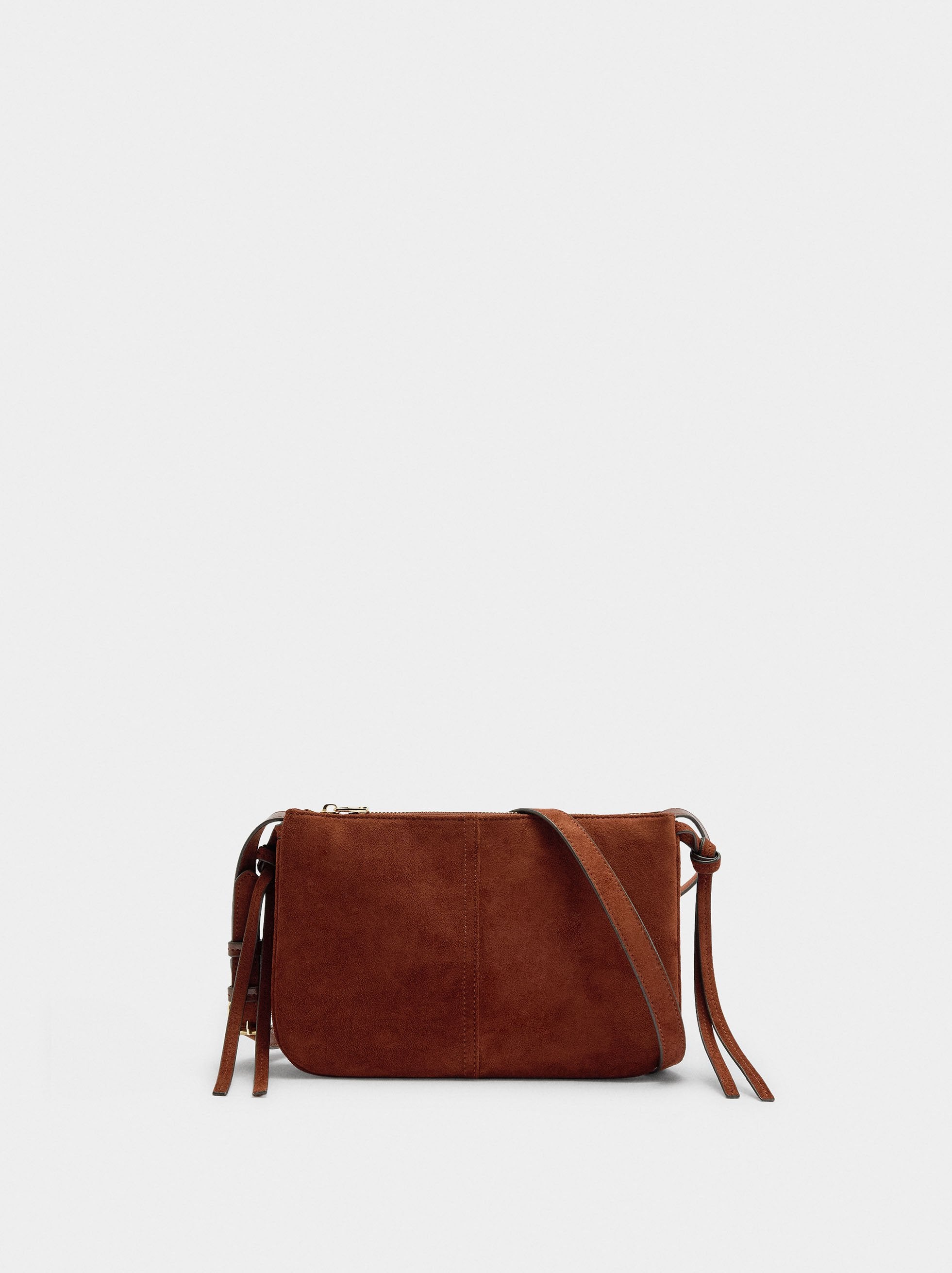 Bolso Bandolera Efecto Ante