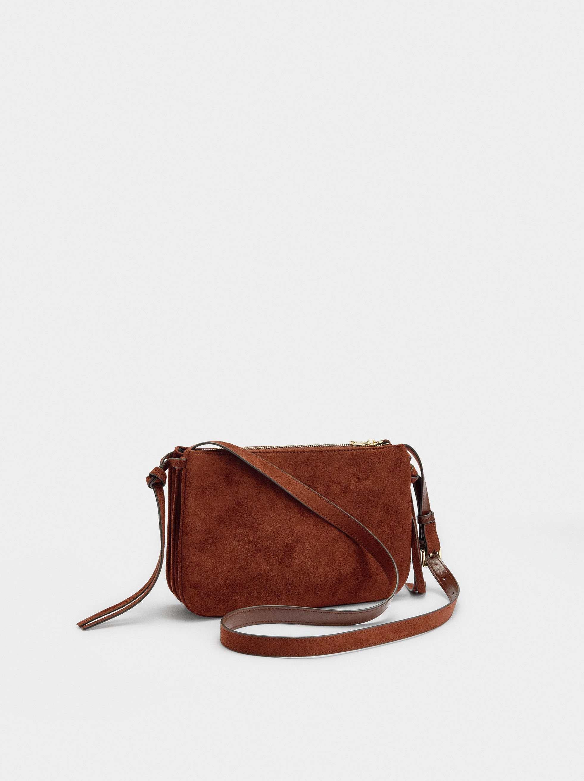Bolso Bandolera Efecto Ante