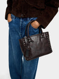 Bolso Tote Con Tachuelas