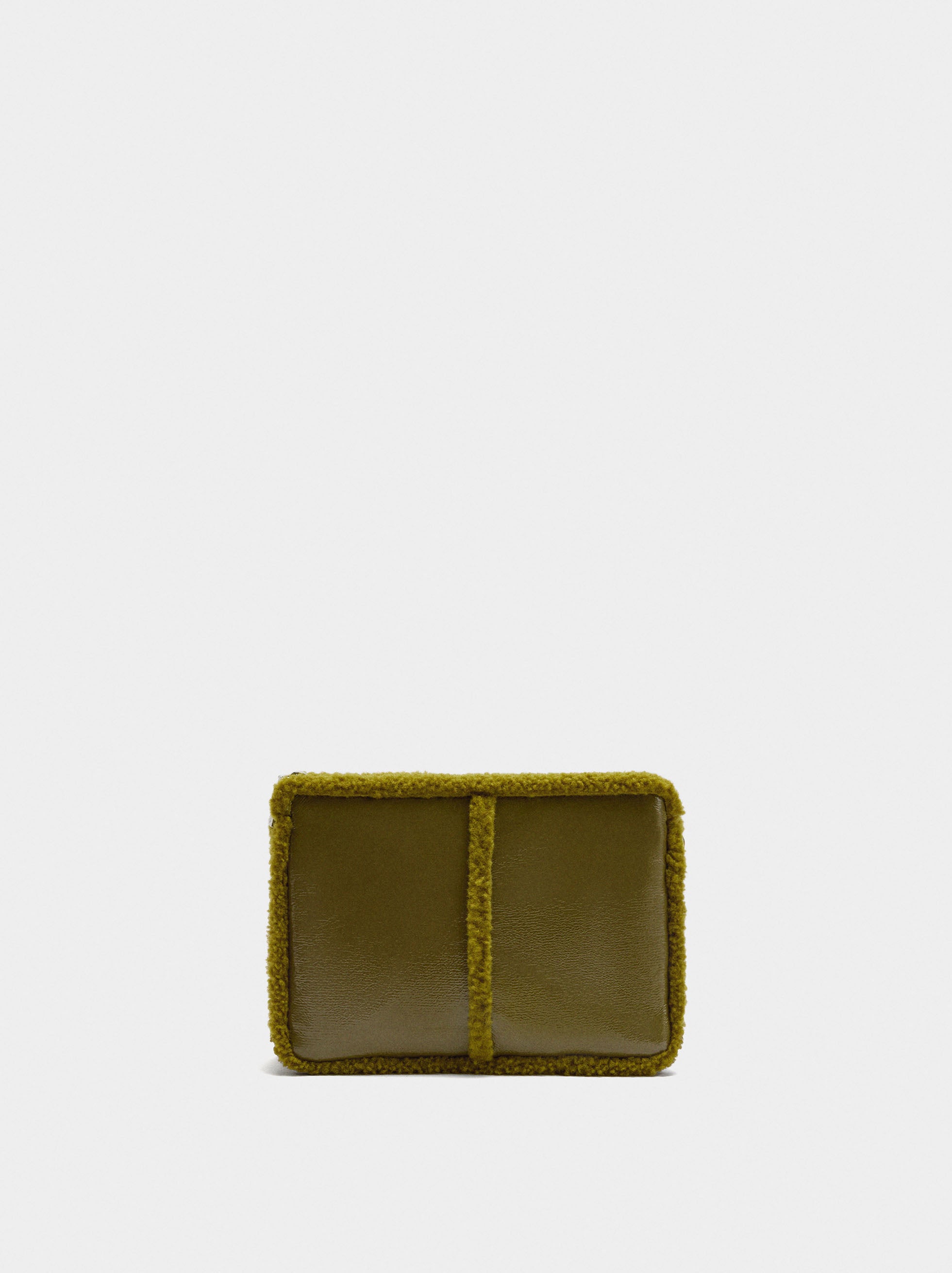 Bolso Bandolera Bordes Efecto Pelo