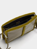Bolso Bandolera Bordes Efecto Pelo