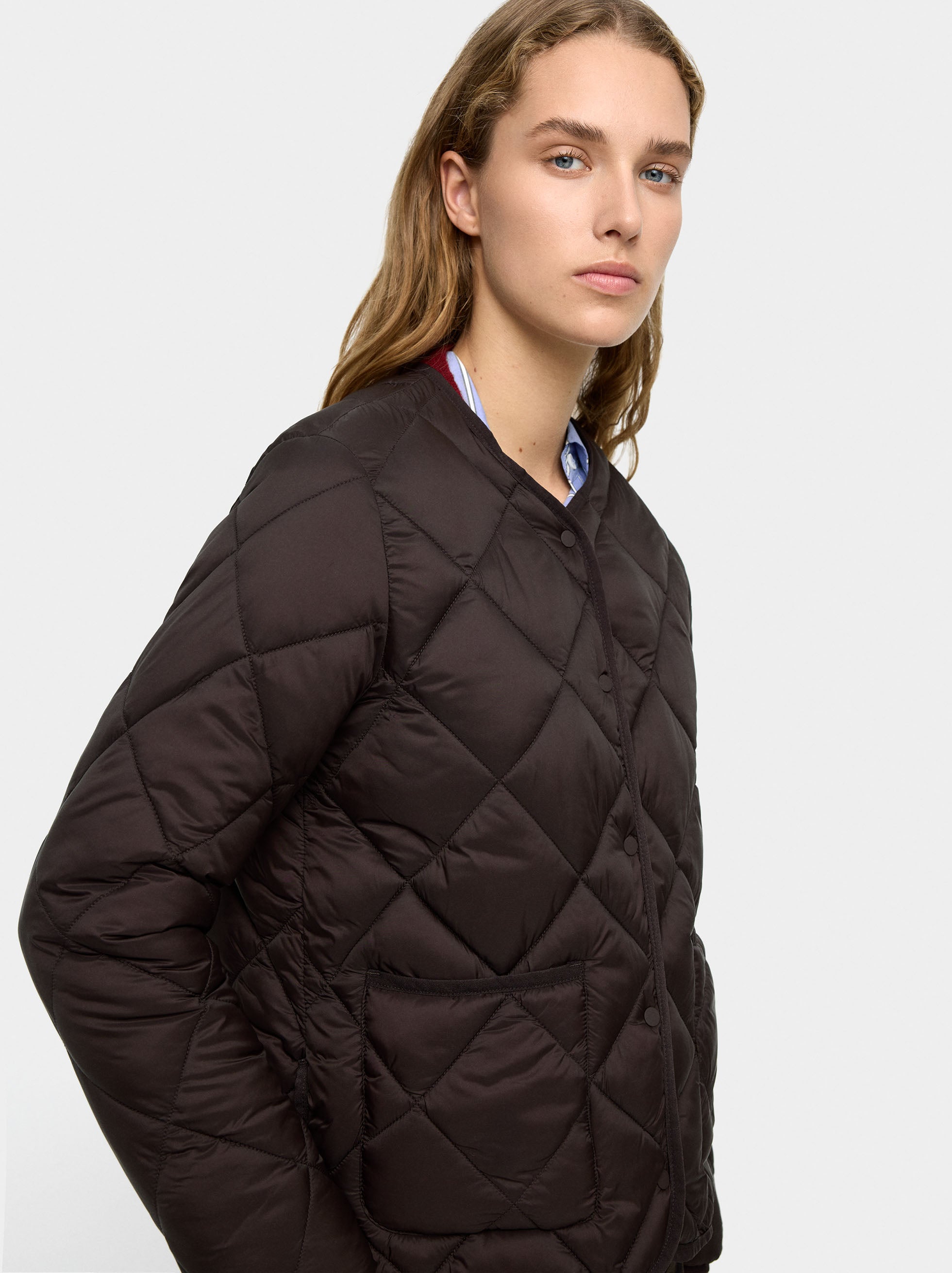 Chaqueta Acolchada Plegable