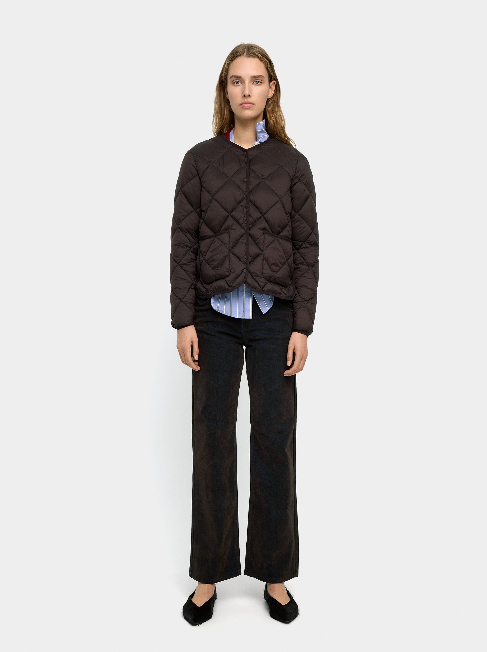 Chaqueta Acolchada Plegable