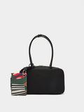 Bolso Bowling De Nylon Con Colgante